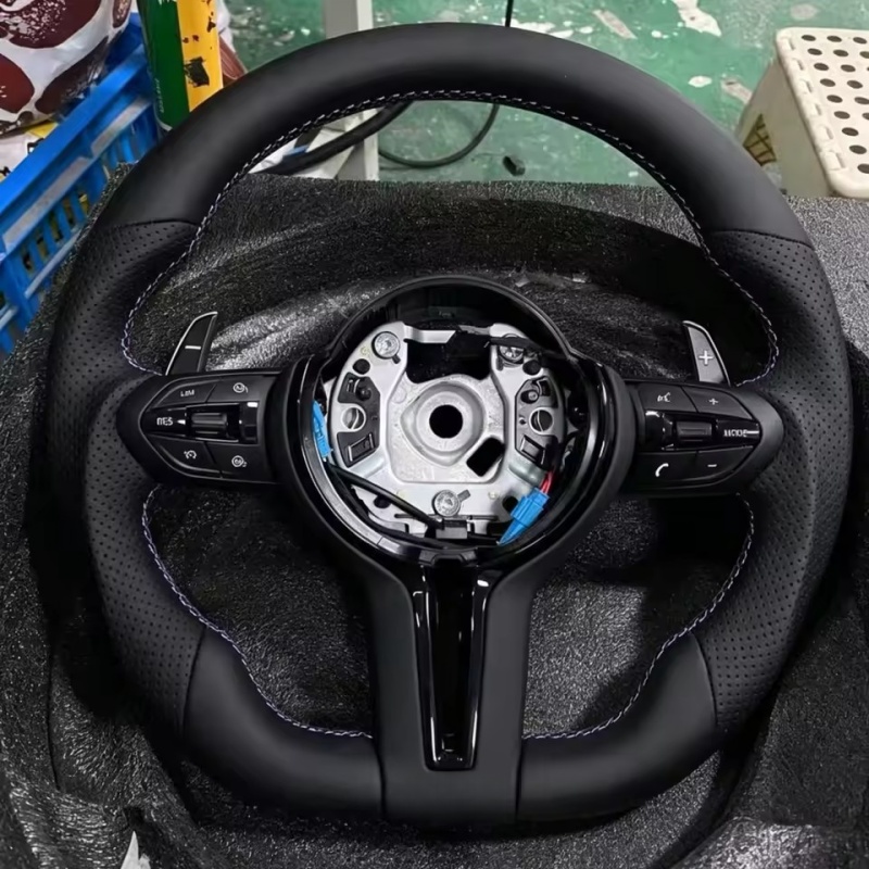 Car Accessories For Steering Wheel - Car Steering Wheel Leather For BMW