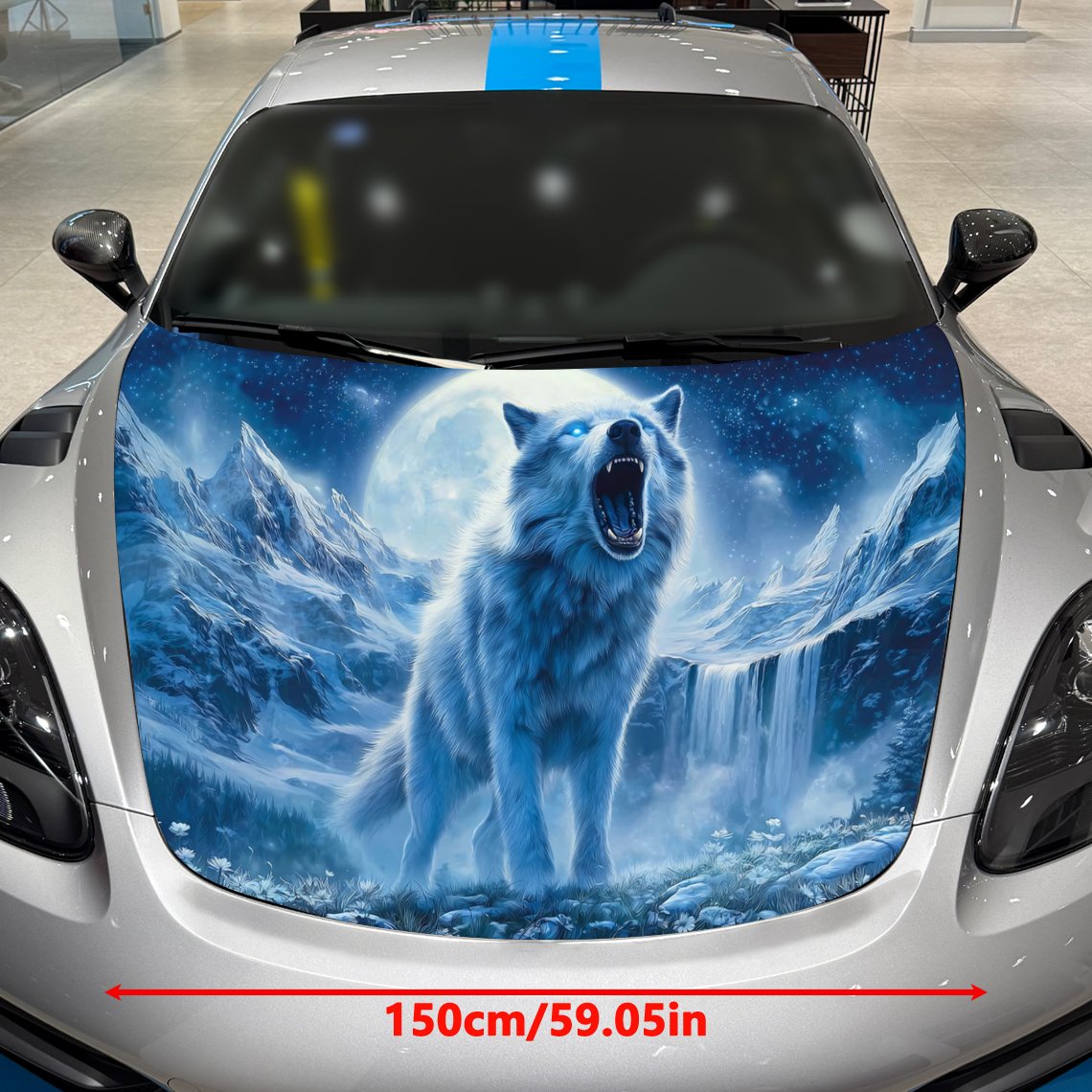 Winter Mountain Night Scene Wo - Car Accessories For Winter avis et prix