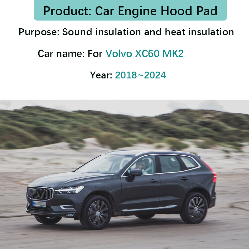 Car Engine Hood Soundproof Cov - Volvo Car Accessories Xc60 avis et prix