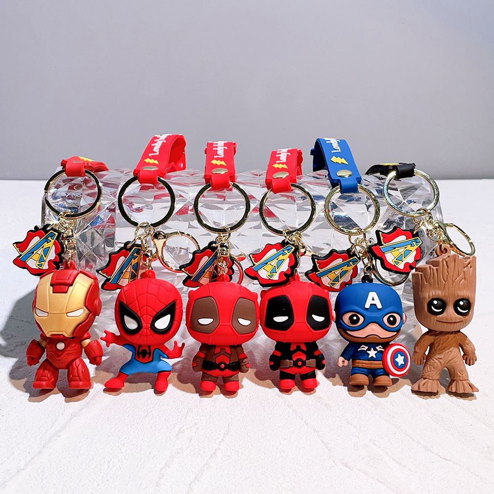 Avengers Heroes Silicone Keych - Car Accessories Girl avis et prix
