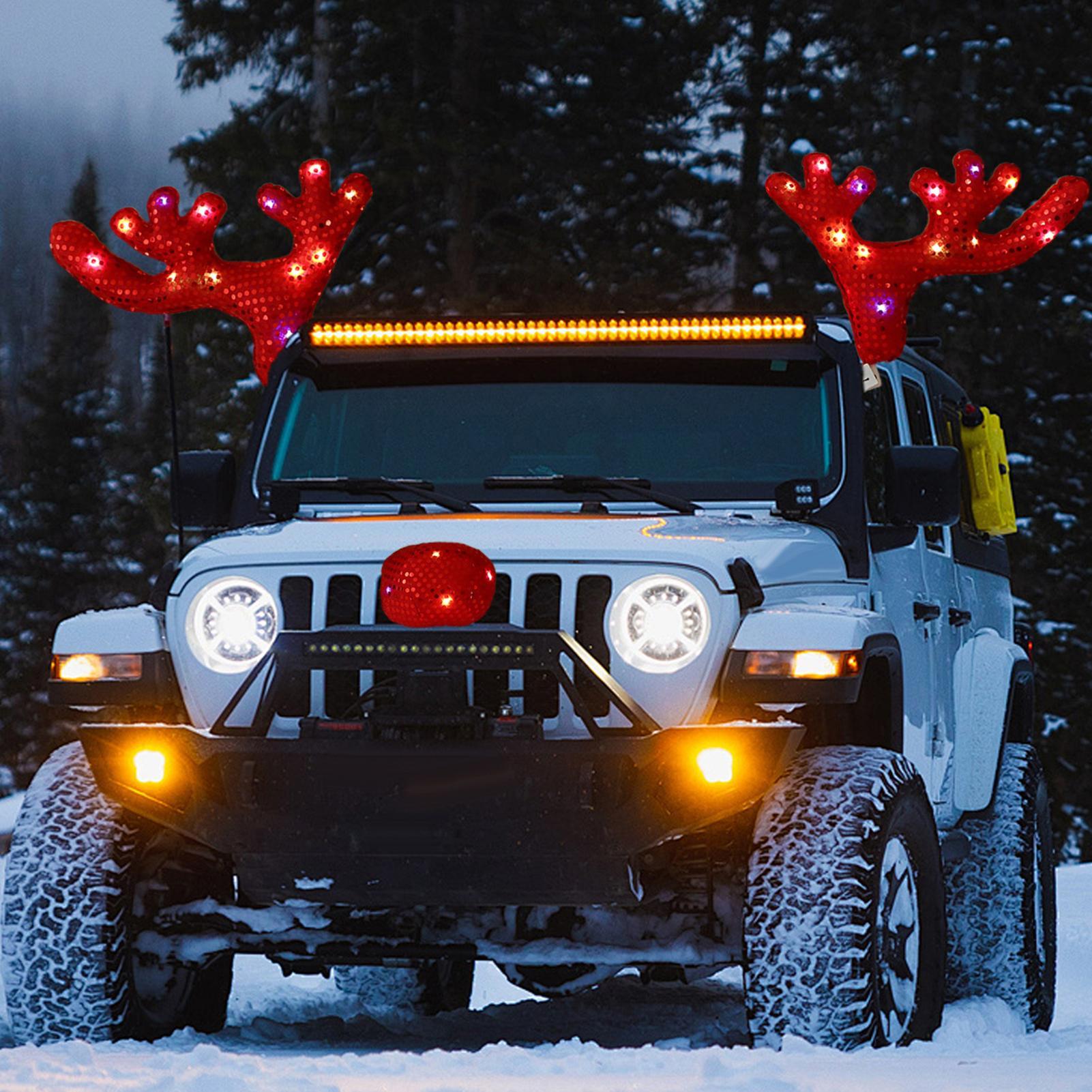 Car Christmas Decorations Cute - Car Accessories For Winter avis et prix