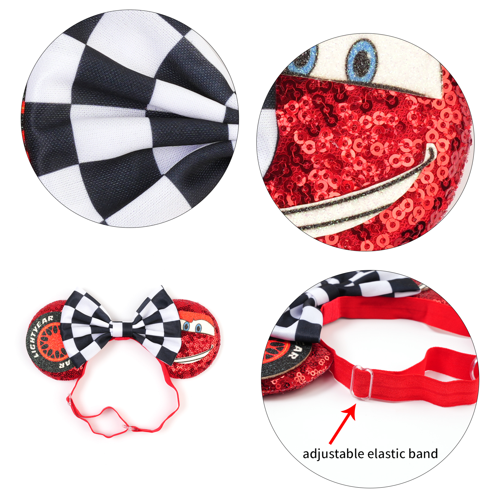 Anime Cars Hair Accessories Pi - Car Accessories Girl avis et prix