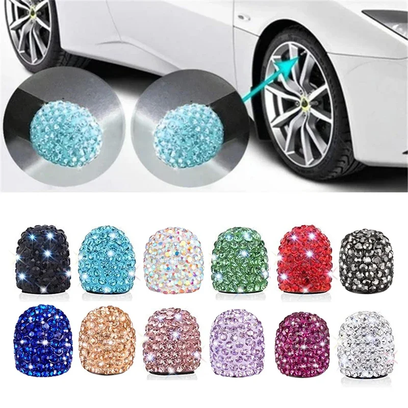 4PCS Bling Diamond Car Wheel T - Steering Wheel Cover avis et prix