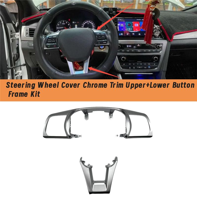 AEF2-1Set Car Steering Wheel C - Steering Wheel Cover avis et prix