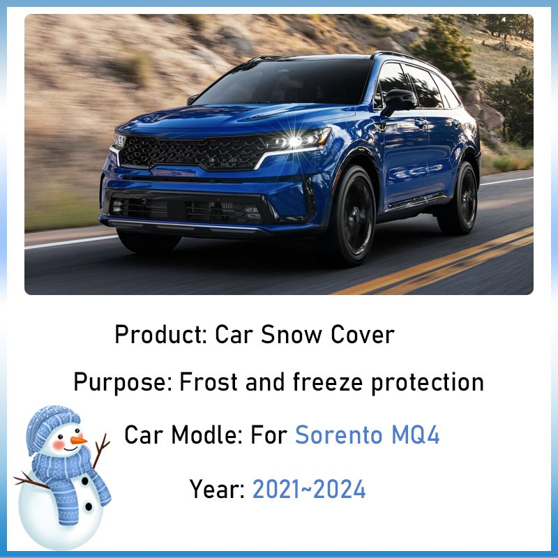 Car Snow Shield For Kia Sorent - Car Accessories For Winter avis et prix