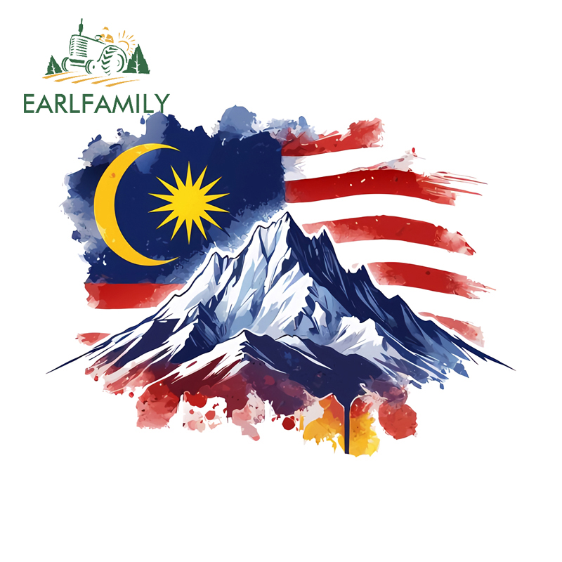 EARLFAMILY Malaysia Flag Bumpe - Car Accessories Malaysia avis et prix