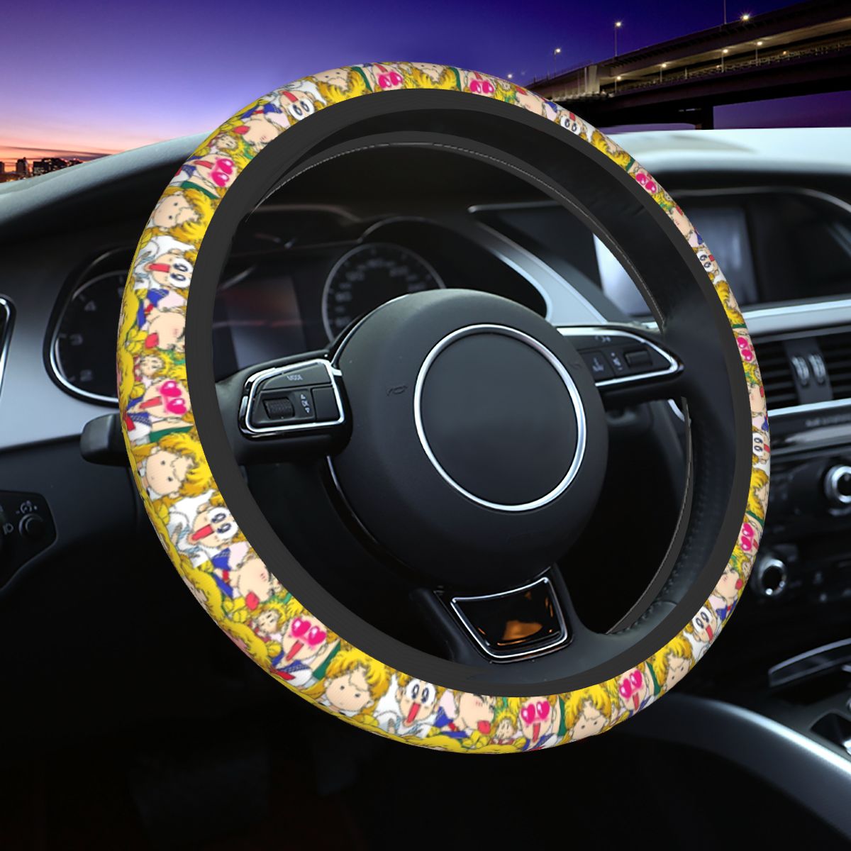 Usagi Steering Wheel Cover for - Car Accessories Girl avis et prix