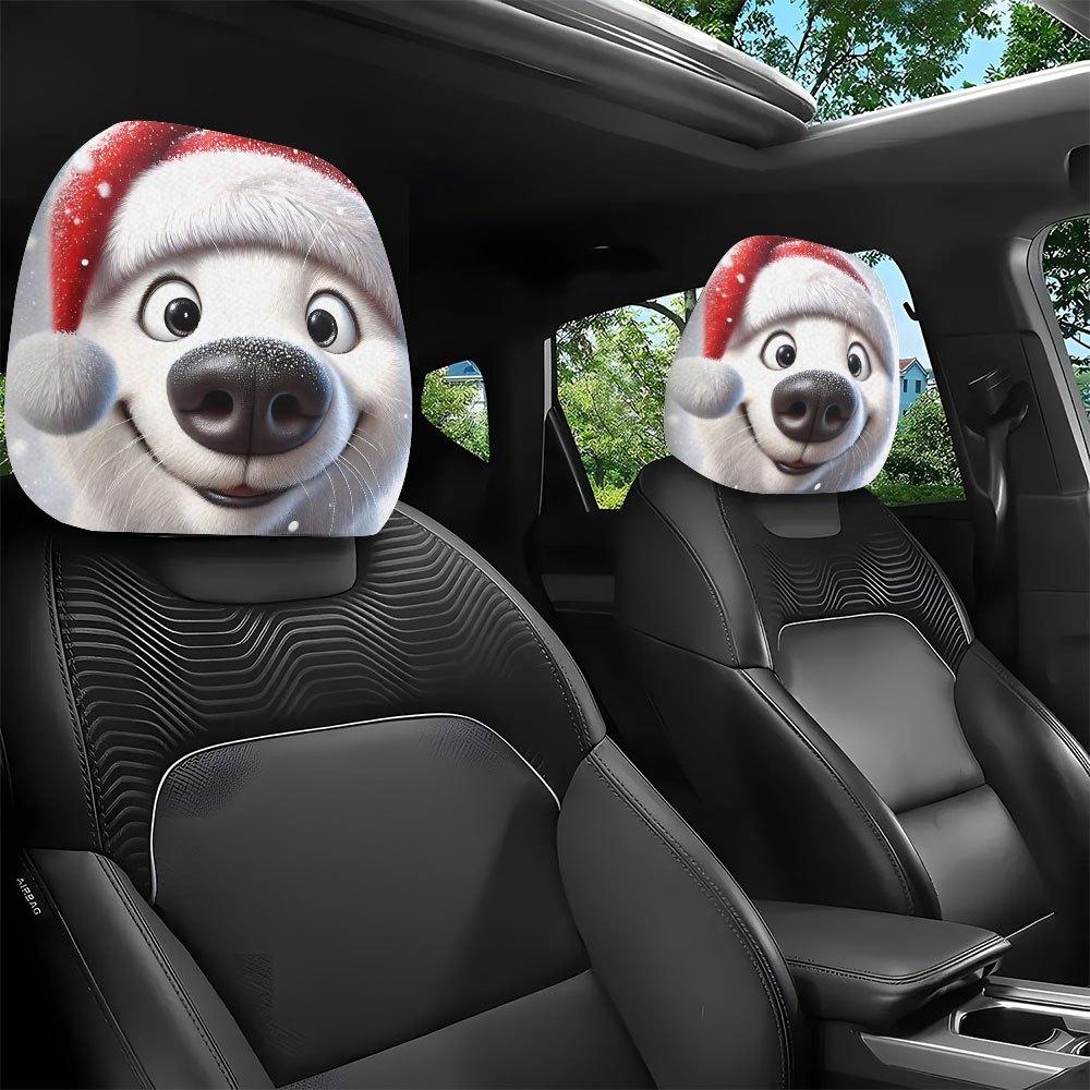 2pcs Christmas hats, cute pupp - Car Accessories For Winter avis et prix
