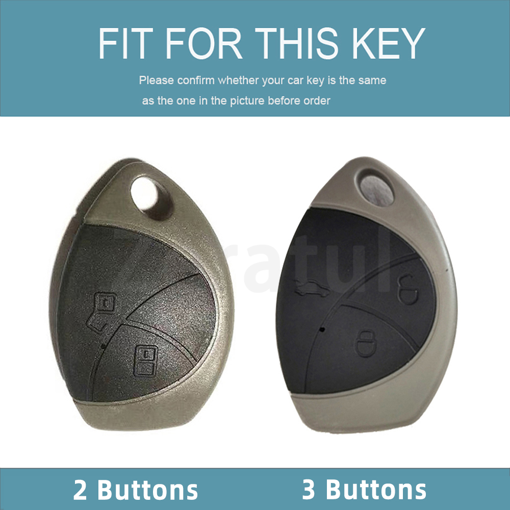 Gold Edge 2/3 Buttons TPU Keyl - Car Accessories Malaysia avis et prix