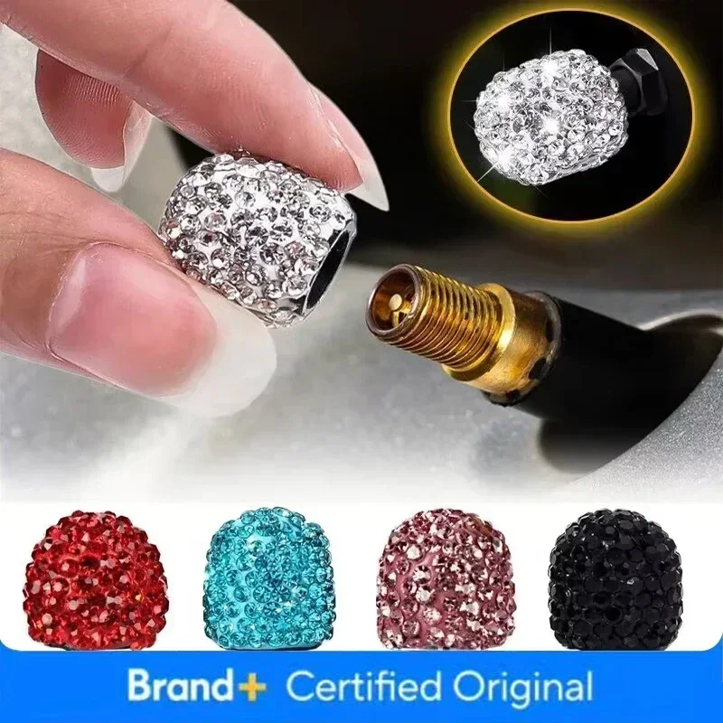 4/2pcs Diamond Crystal Motorcy - Steering Wheel Cover avis et prix