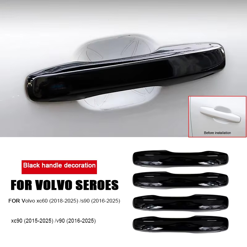 For Volvo car door handle deco - Volvo Car Accessories Xc60 avis et prix