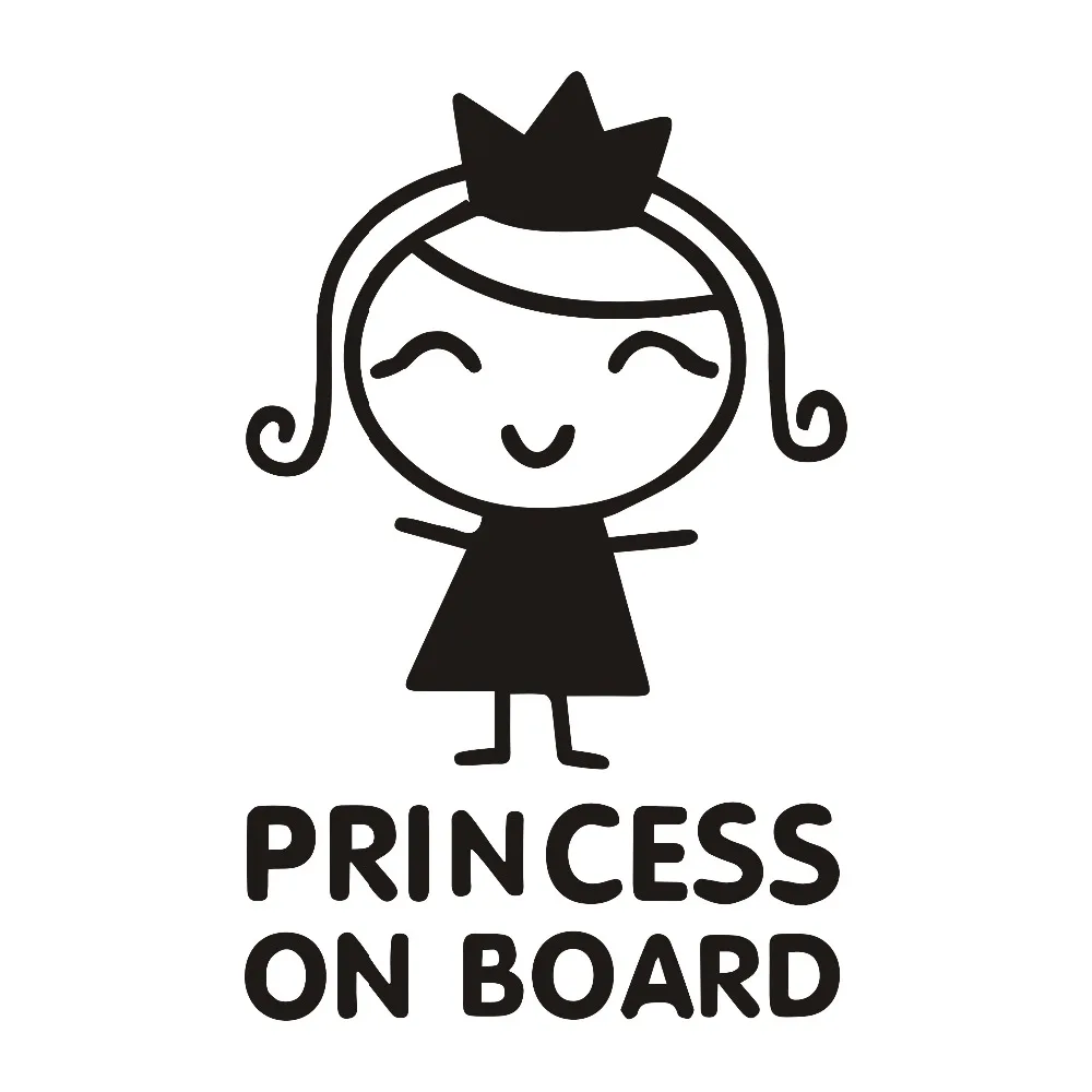 Car Stickers Personality Princ - Car Accessories Girl avis et prix