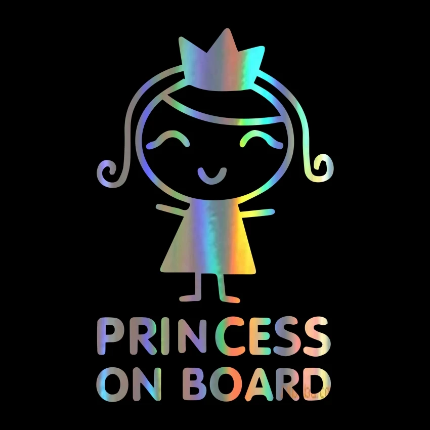 Car Stickers Personality Princ - Car Accessories Girl avis et prix