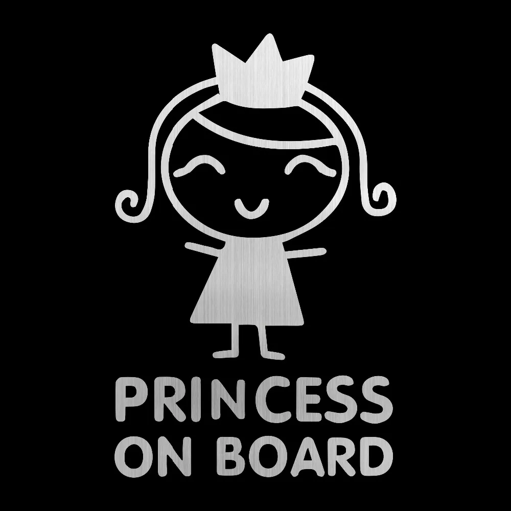 Car Stickers Personality Princ - Car Accessories Girl avis et prix