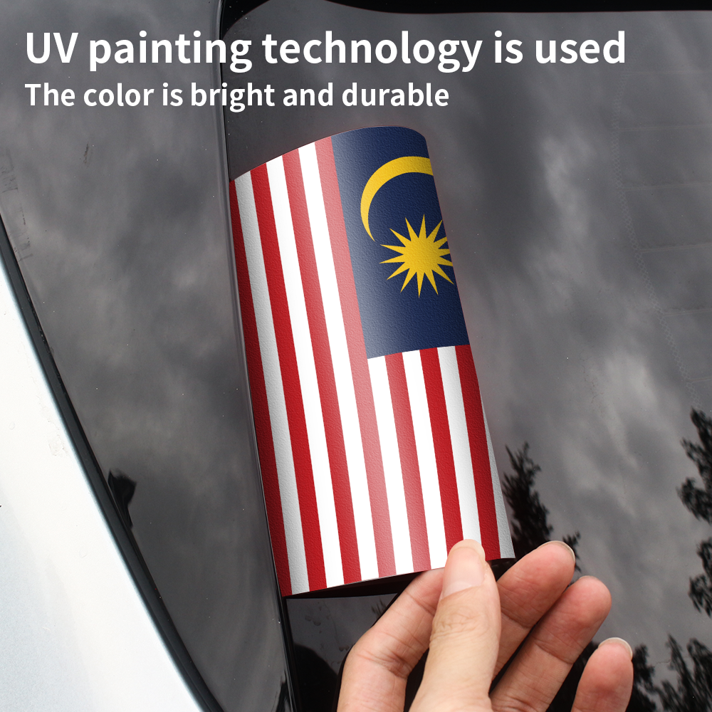 Malaysia Flag Logo Stickers Ca - Car Accessories Malaysia avis et prix