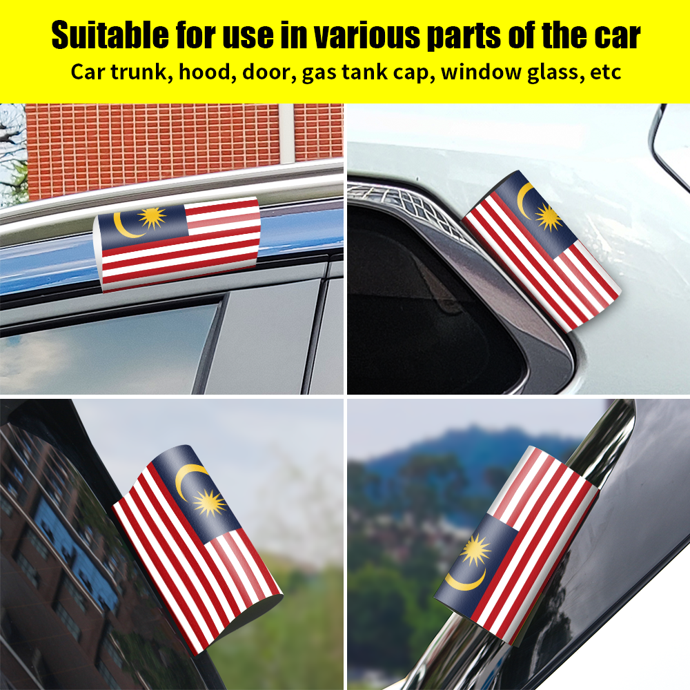 Malaysia Flag Logo Stickers Ca - Car Accessories Malaysia avis et prix