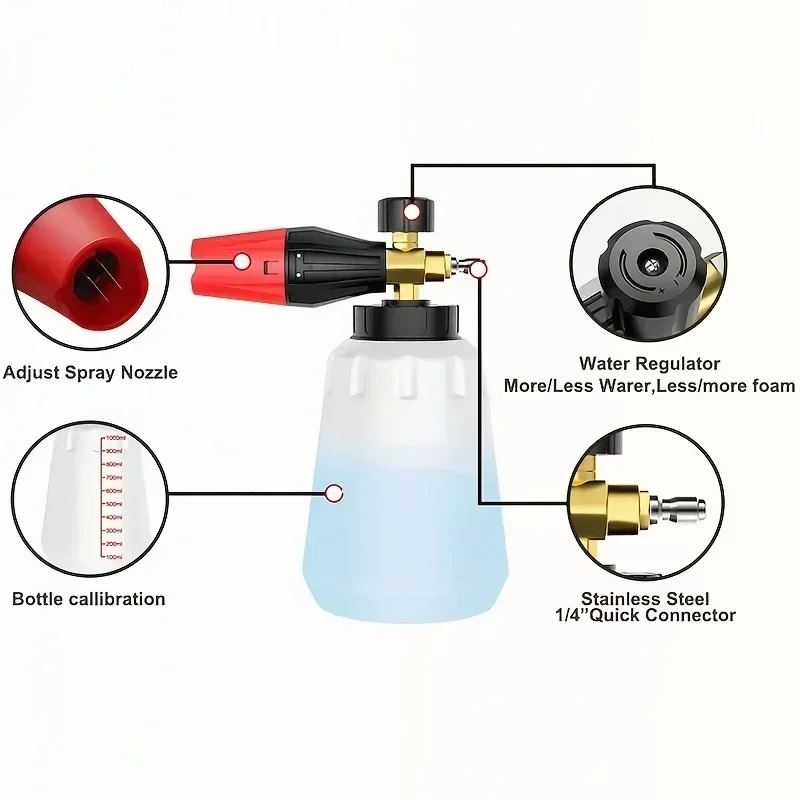 Adjustable High Pressure PA Sn - Car Accessories For Winter avis et prix