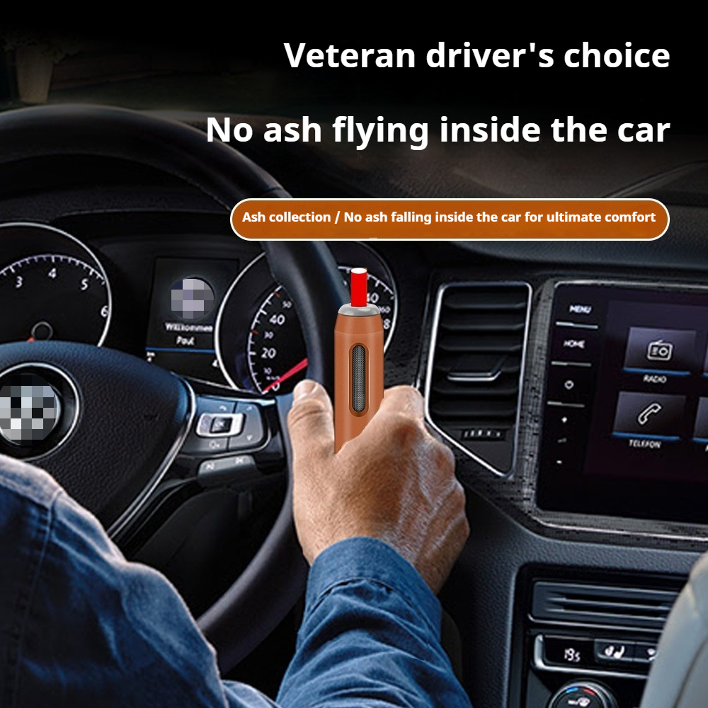 Portable Car Ashtray, No-Fall  - Car Accessories Malaysia avis et prix