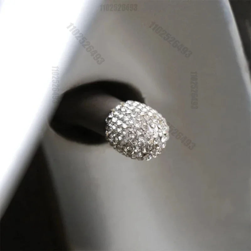 2/4PCS Diamond Car Tire Valve  - Steering Wheel Cover avis et prix