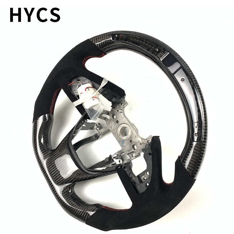 Custom Car Interior LED Carbon - Steering Wheel Cover avis et prix