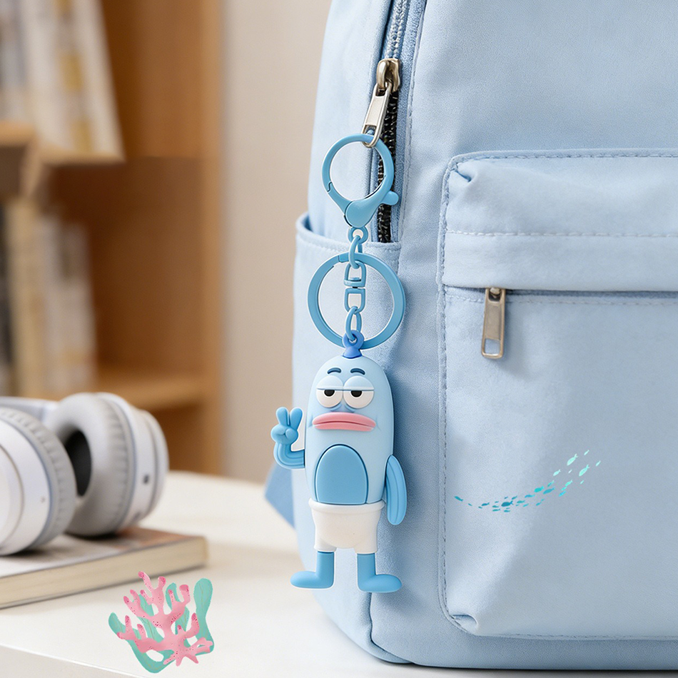 Creative Biqibao Ugly Fish Key - Car Accessories Girl avis et prix