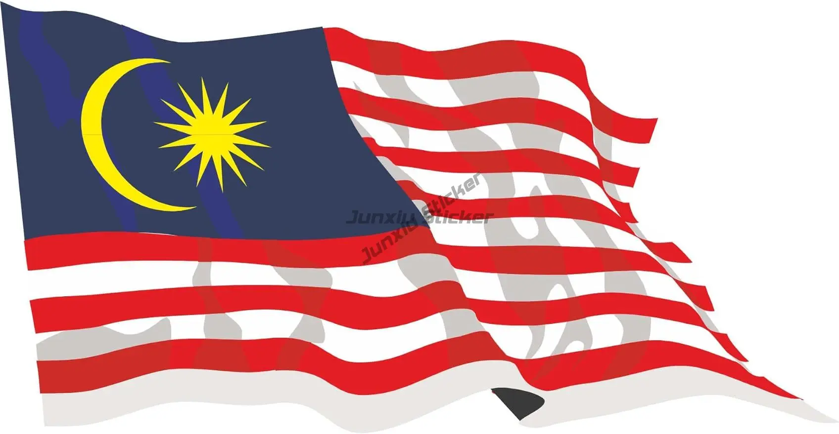 Malaysia MY Flag Emblem Creati - Car Accessories Malaysia avis et prix