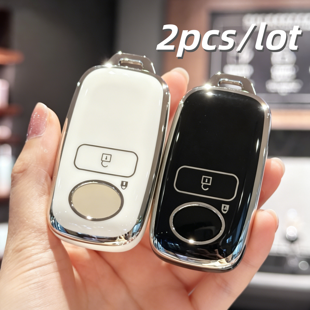 2pcs Car Key Case Covers for T - Car Accessories Malaysia avis et prix