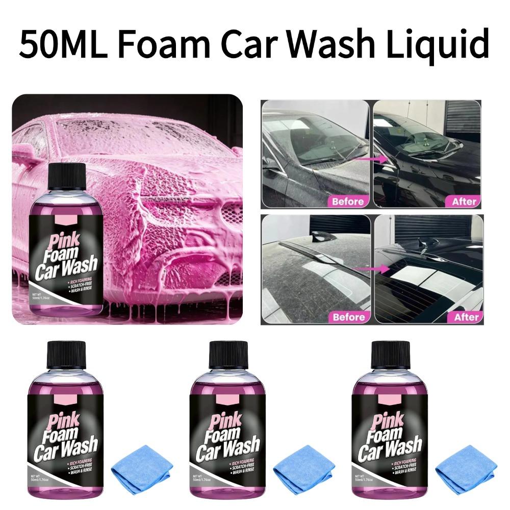 50ml Foam Car Wash Liquid Rich - Car Accessories For Winter avis et prix