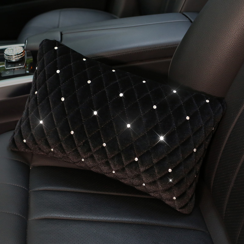 Bling Rhinestone Car Neck Pill - Car Accessories For Winter avis et prix