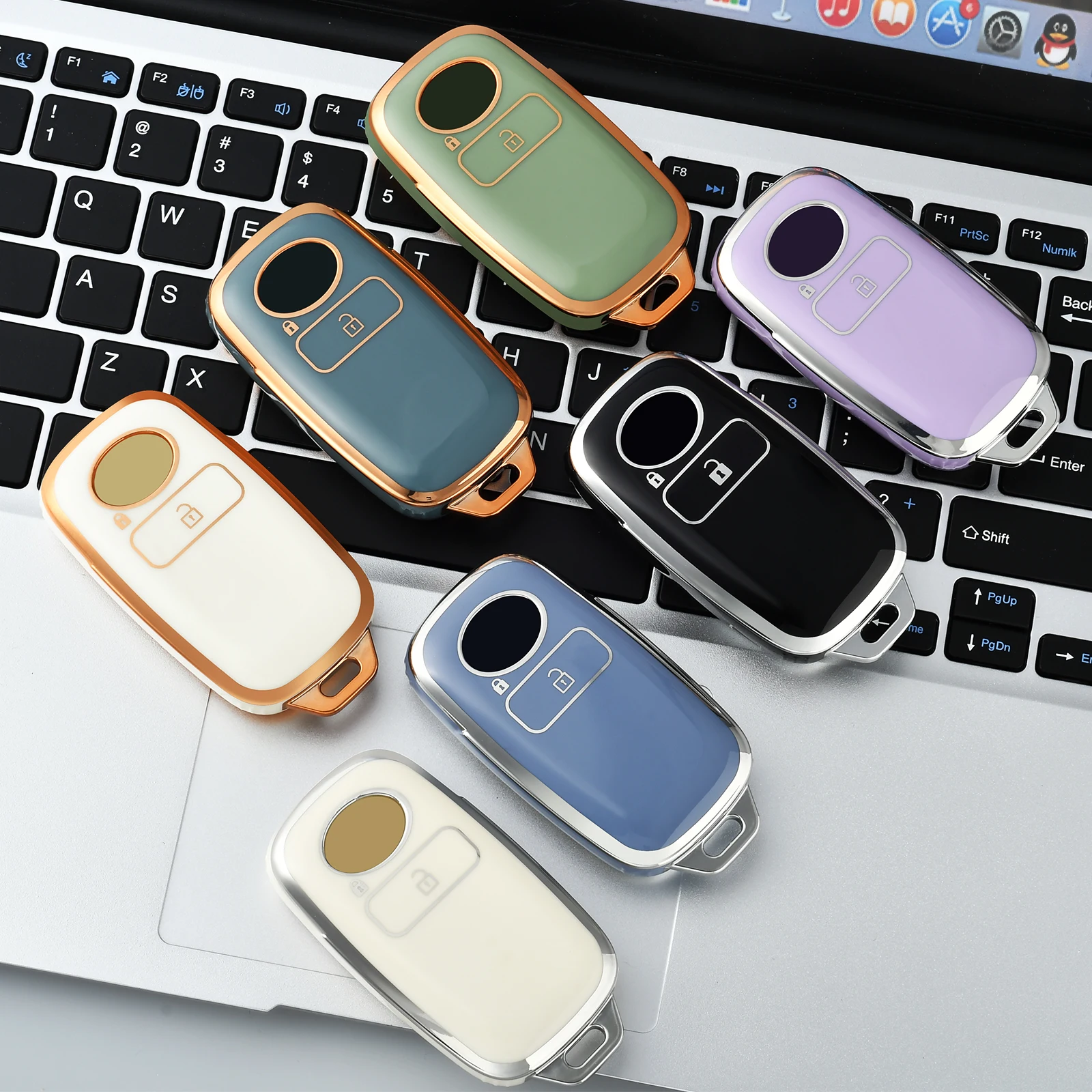 2 Buttons Car Key Fob Fashion  - Car Accessories Malaysia avis et prix