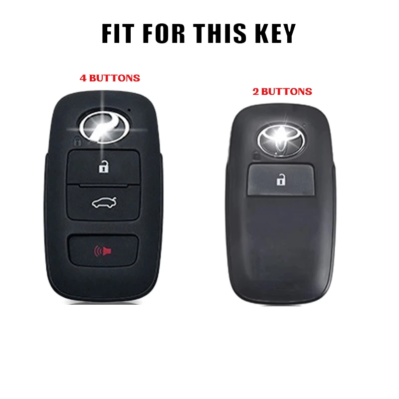 2 Buttons Car Key Fob Fashion  - Car Accessories Malaysia avis et prix